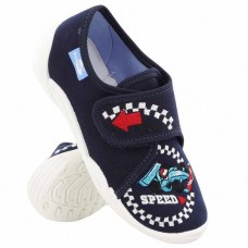 13 Euro! Детски Анатомични ДИШАЩИ Обувки / Пантофки RENBUT 33-373/52 (Формула SPEED). С лепка и Кожени стелки, за Момчета